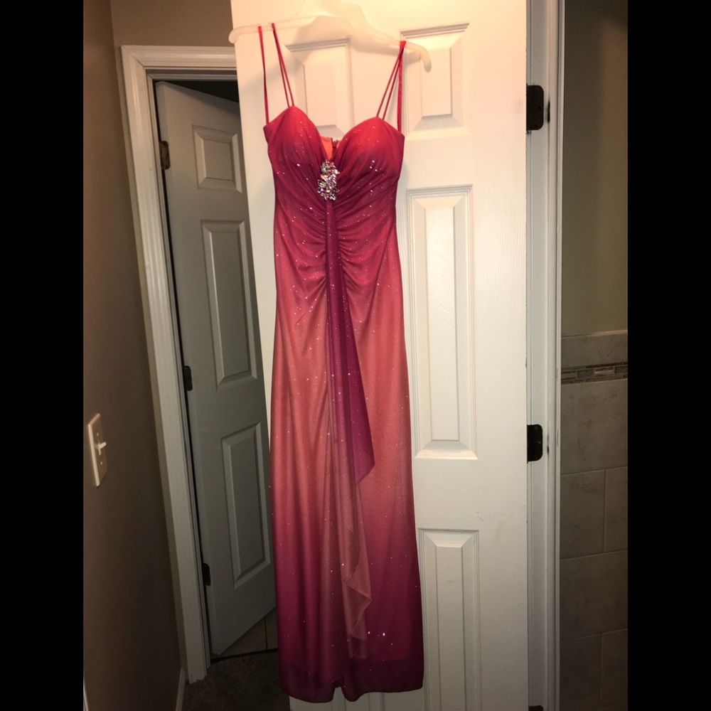 Pink formal dress